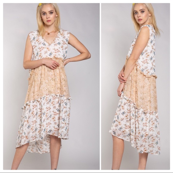 POL CLEARANCE Hannah Prairie Maxi Dress - Picture 3 of 10